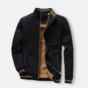 Moderne Bomberjacke Herren – Schwarz