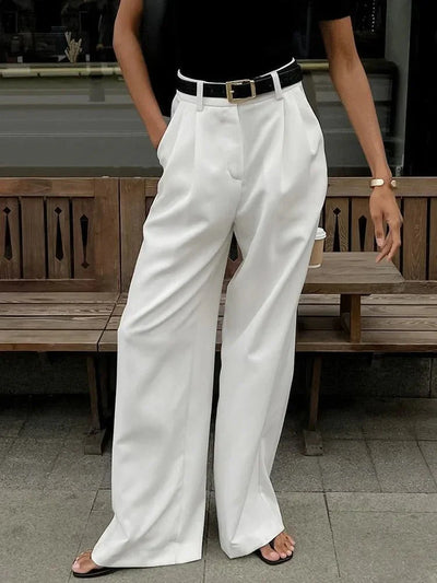 Eunice Klassische Hose mit weitem Bein