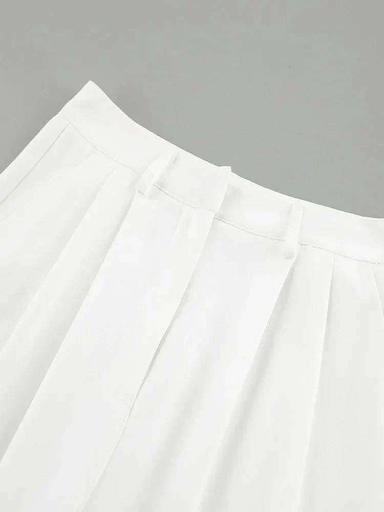 Eunice Klassische Hose mit weitem Bein