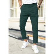 Niklas | Herren Slim Fit Chino Hose – Grün