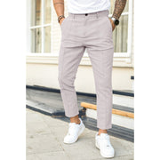 Niklas | Herren Slim Fit Chino Hose – Dunkelgrau