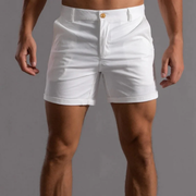 Norbert | Herren Shorts Klassisch Für Sommer – Weiß
