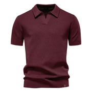 Oliver | Herren Poloshirt Kurzarm für warme Tage – Burgundy