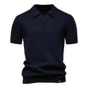 Oliver | Herren Poloshirt Kurzarm für warme Tage – Dunkelblau
