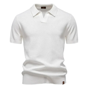 Oliver | Herren Poloshirt Kurzarm für warme Tage – Weiß
