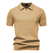 Oliver | Herren Poloshirt Kurzarm für warme Tage – Braun