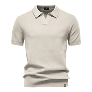 Oliver | Herren Poloshirt Kurzarm für warme Tage – Beige