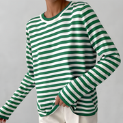Zoravelle - Softtouch-Langarmshirt – Saphirgrün