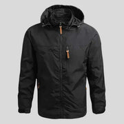 Outdoorjacke Herren Modern – Schwarz