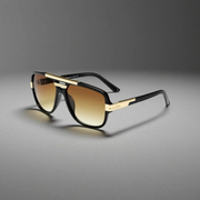 Owen | Herren Aviator Sonnenbrille Casual – Schwarz