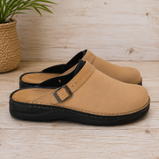 Paul | Herren Clogs Für Alltag Und Freizeit Bequem – Beige
