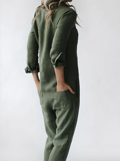 Alessia | Polo-Overall mit Taschen