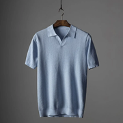 Peer | Herren Poloshirt Kurzarm für den Alltag – Blau