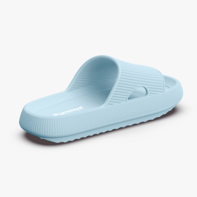 Slide-Sandale mit Strukturband | Extra-Sohle | Bequem & Modern