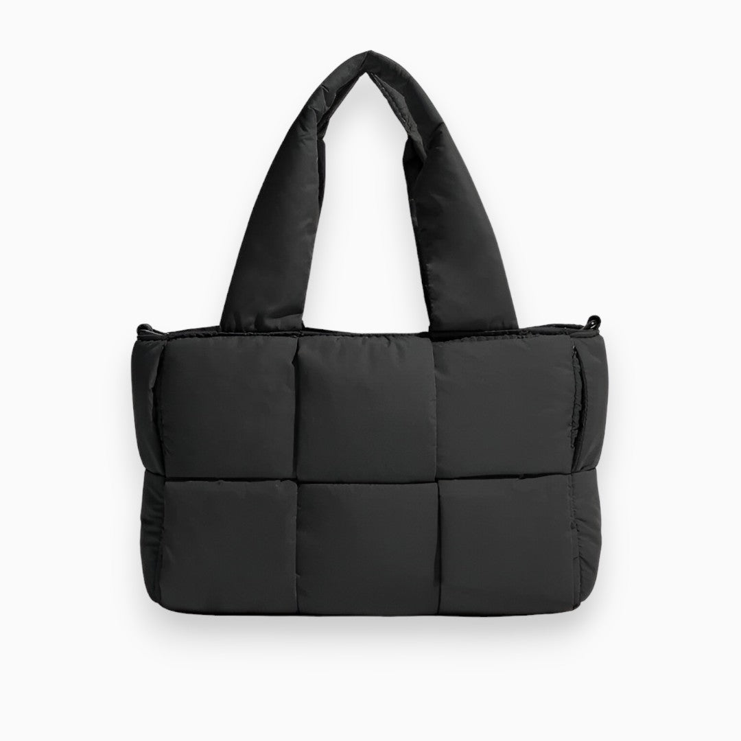 Handtasche | Stepp-Optik | Softes Design