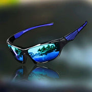 Marie | Polarisierte Sport-Sonnenbrille Herren Damen UV-Schutz Outdoor – Blau