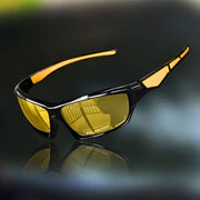 Marie | Polarisierte Sport-Sonnenbrille Herren Damen UV-Schutz Outdoor – Gelb