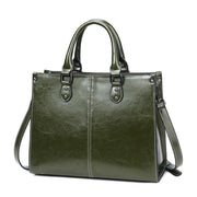 Renata – Elegante Tote Handtasche – Algen