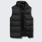 Quentin | Herren Moderne Winter weste – Schwarz