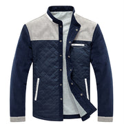 Radulf | Herren Stepp-Jacke mit Stehkragen – Checkered