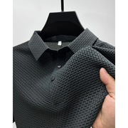 Raphael | Herren Poloshirt Mit Struktur Für Freizeit – Grau