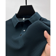 Raphael | Herren Poloshirt Mit Struktur Für Freizeit – Marineblau