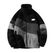 Retro Jacke Herren – Schwarz