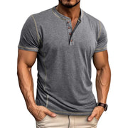 Bardwell - Softtouch-Henley-T-Shirt – Grau