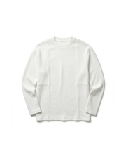 Mila | Bellmont Klassisches Langarmshirt Herren – White