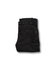 Paula | Kensington Slim-Fit Cargohose Herren Stil – Schwarz
