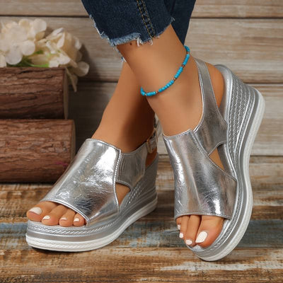 RENILDA - VERSTELLBARE ERGONOMISCHE KEILSANDALEN