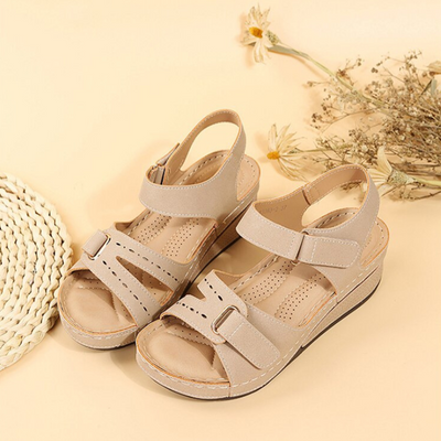 Kathy | Sandalen Damen Bequem | Schwarz
