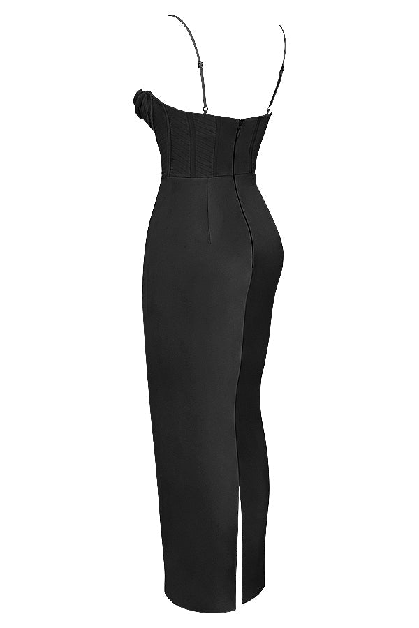 Naomi - Glamouröses Korsett Maxi Kleid Abend