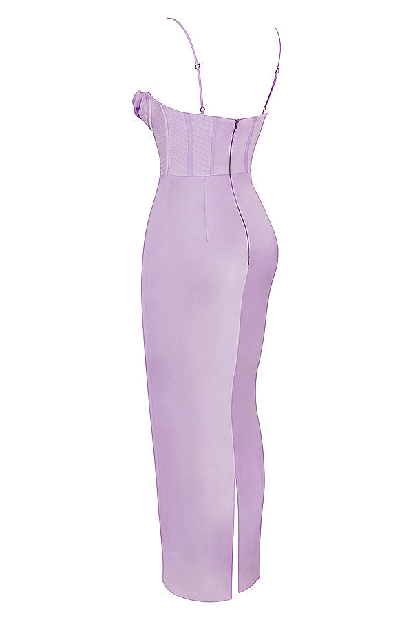 Naomi - Glamouröses Korsett Maxi Kleid Abend