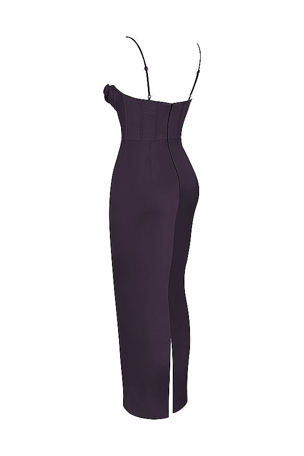 Naomi - Glamouröses Korsett Maxi Kleid Abend