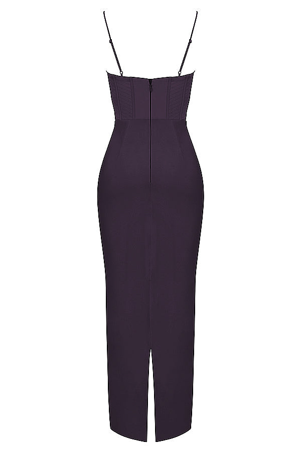 Naomi - Glamouröses Korsett Maxi Kleid Abend