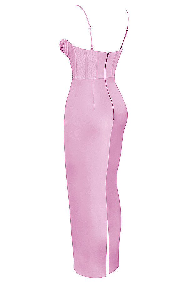 Naomi - Glamouröses Korsett Maxi Kleid Abend