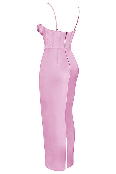 Naomi - Glamouröses Korsett Maxi Kleid Abend