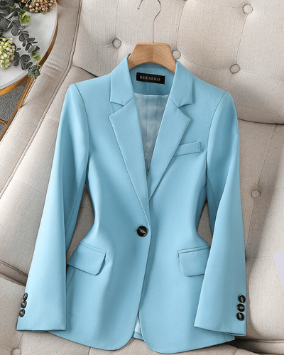 Zenayah | Damen Schwarz Blazer | Elegant