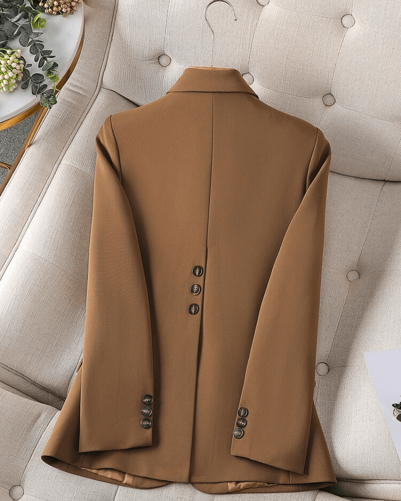 Zenayah | Damen Schwarz Blazer | Elegant