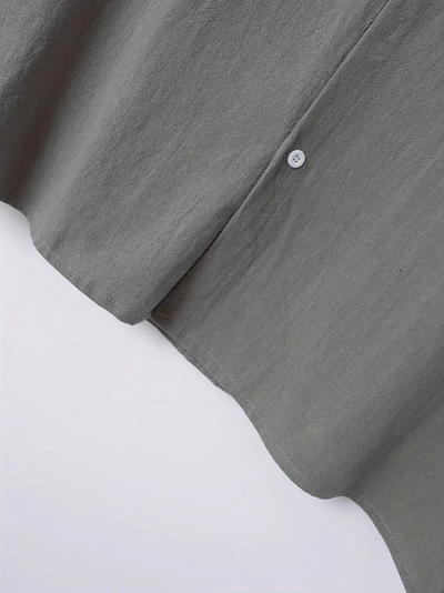 Harris | Herren Schwarz Hemd | Button Down