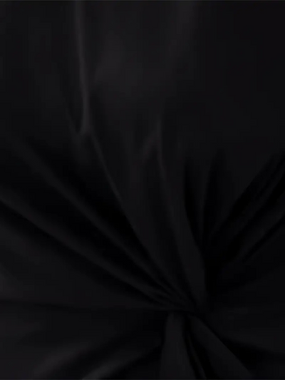 Velma | Schwarz Wickelkleid | Midi