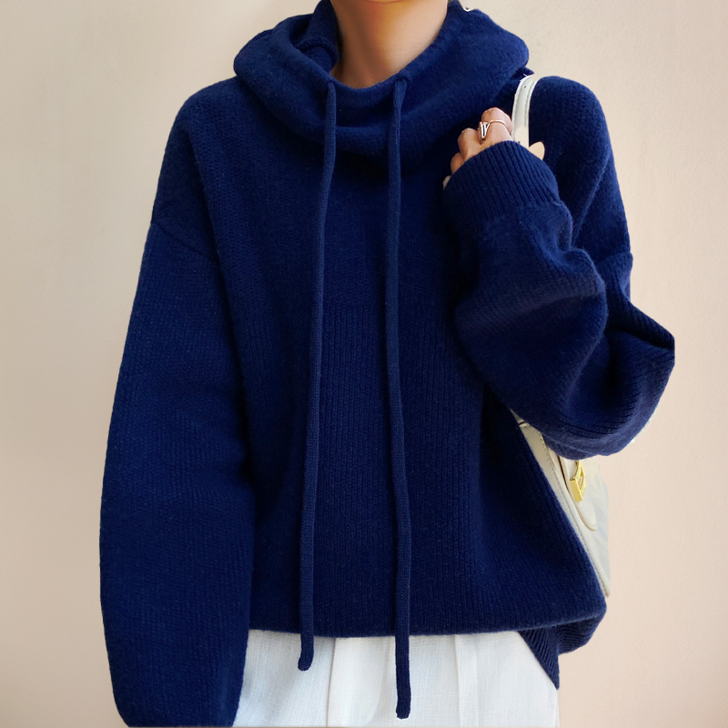 Ophelia® | Oversize Kapuzenpullover Strick