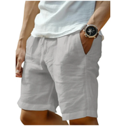 Sebastian | Herren Shorts Mit Kordelzug Für Sommer – Grau