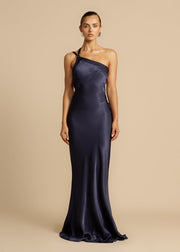 Selena | Damen Maxikleid – Elegantes Fließendes Kleid Hochzeit & Sommerpartys 2026 – Ozeanblau