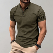 Severin | Kurzarm-Poloshirt für Herren – Dunkelgrün