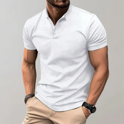 Severin | Kurzarm-Poloshirt für Herren – Weiß