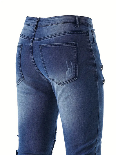 Draymond | Herren Slim Fit Jeans | Schwarz