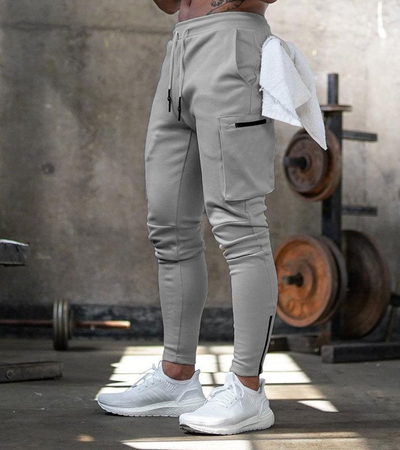 Marvin | Herren Slim Fit Jogginghose | Grau