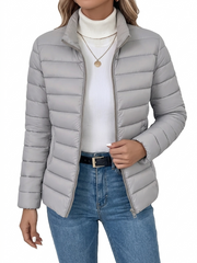 Ligeia - Leichte, wasserabweisende Jacke – Grau